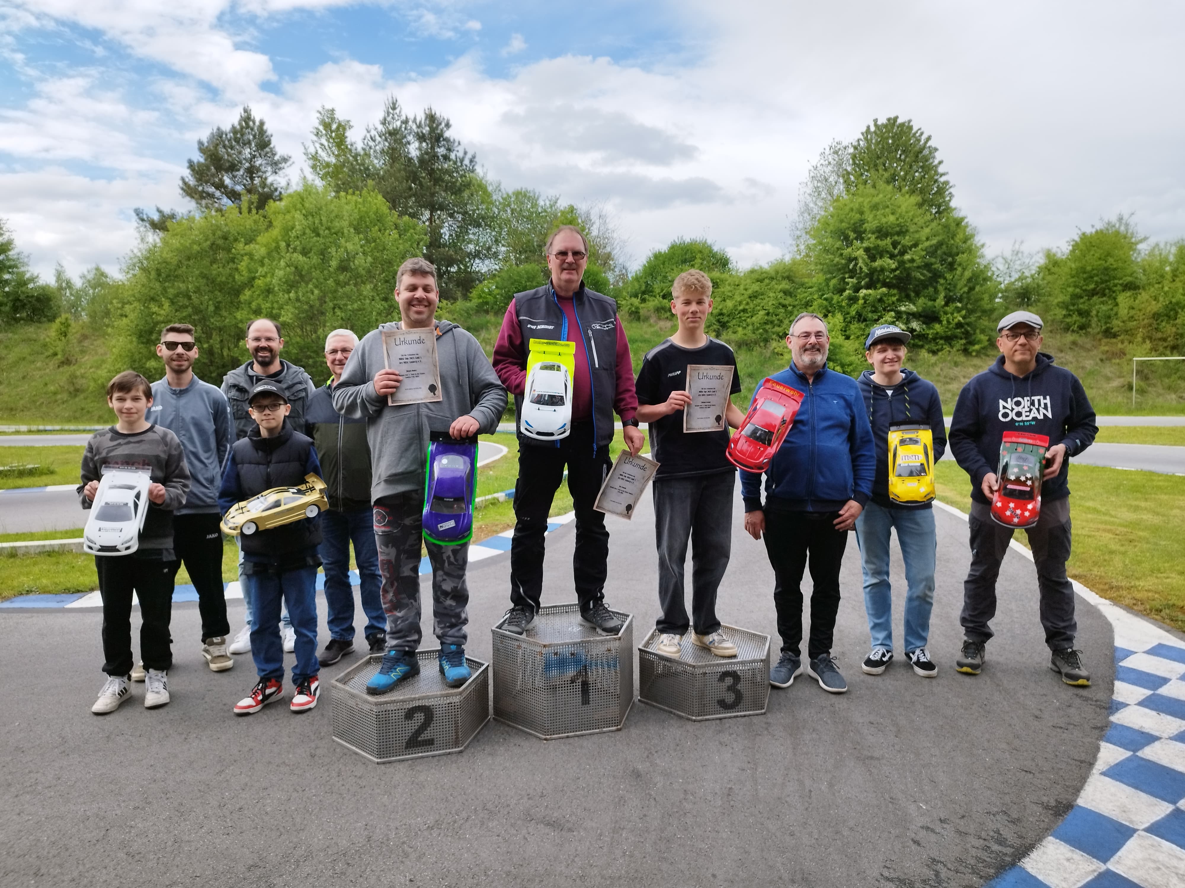 MRSC-Cup 2025, Lauf 1, Siegerehrung TT-01