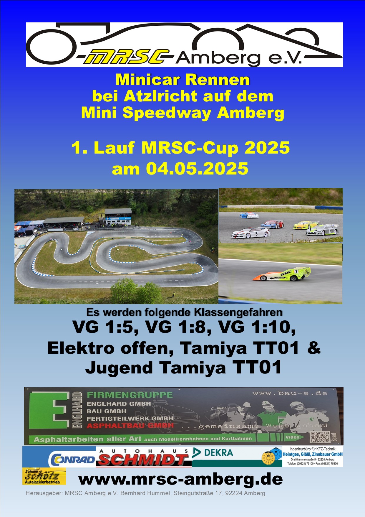 MRSC-Cup 2025, 1. Lauf