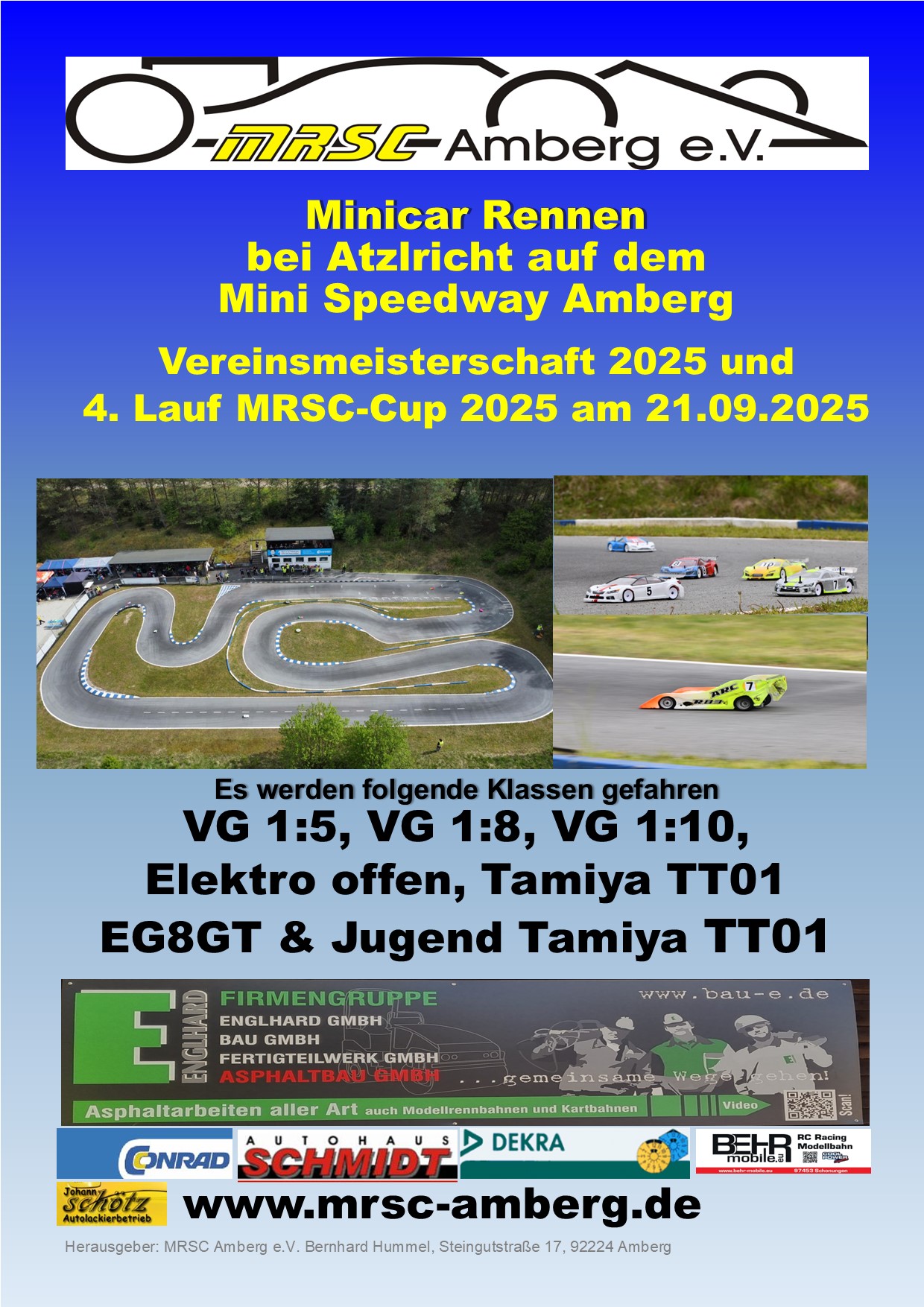 MRSC-Cup 2025 Lauf 4 mit Vereinsmeisterschaft