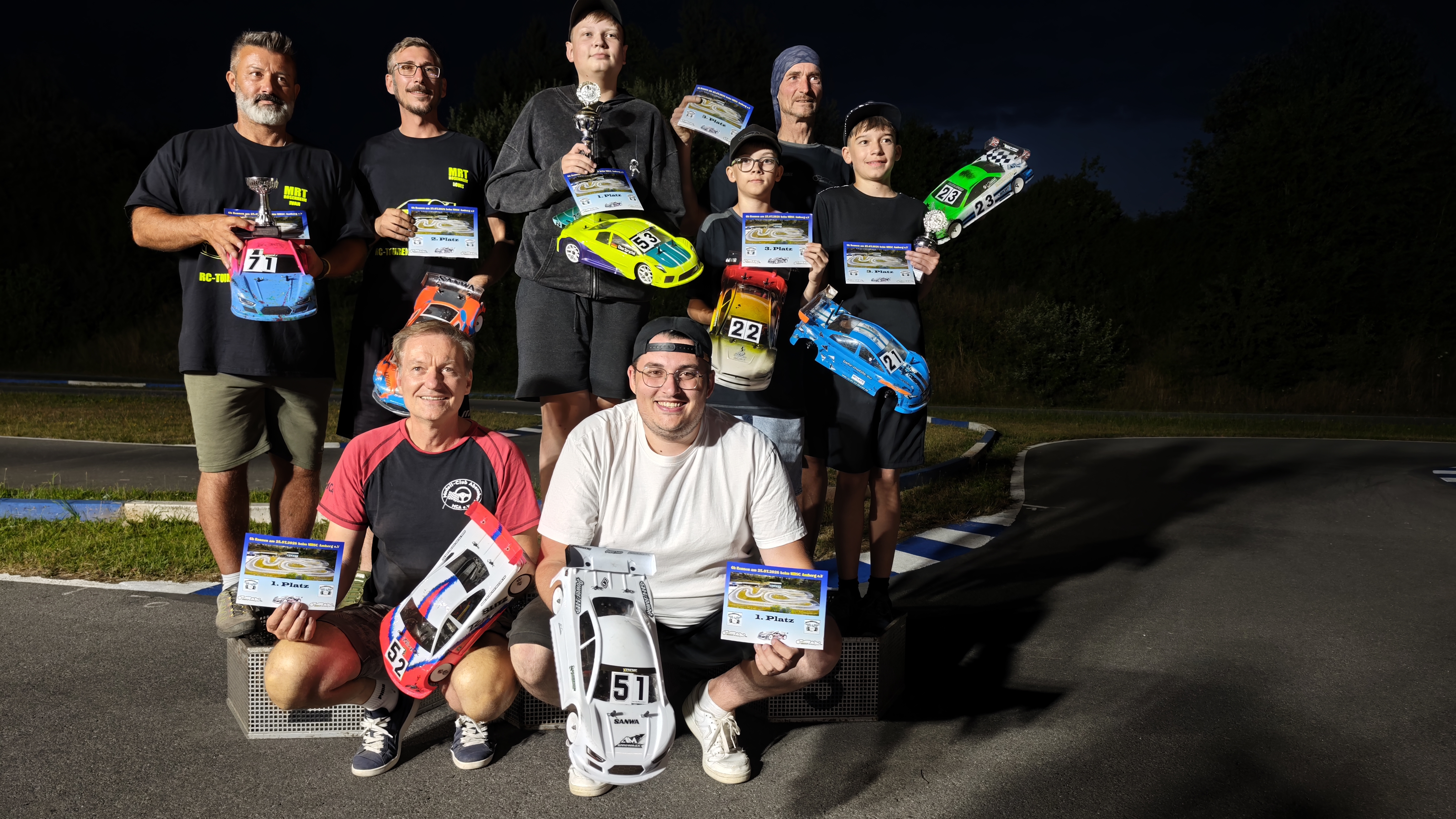 Teilnehmer 6h-Rennen 2026 MRSC Amberg