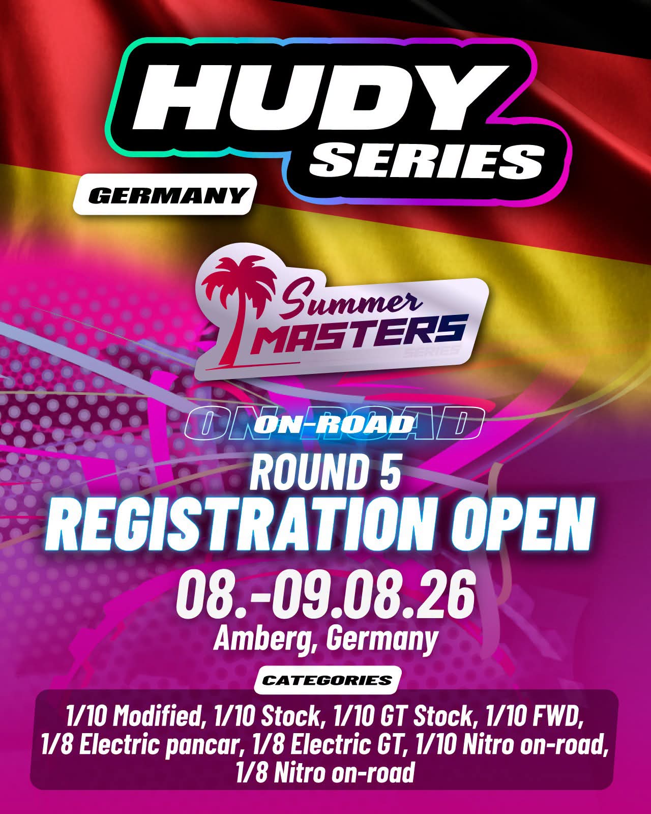 Hudy Summer Masters 2026 MRSC-Amberg